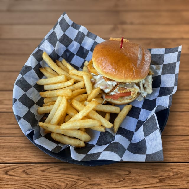 Voodoo Chicken Sandwich.