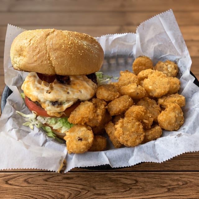 Pimento Burger.