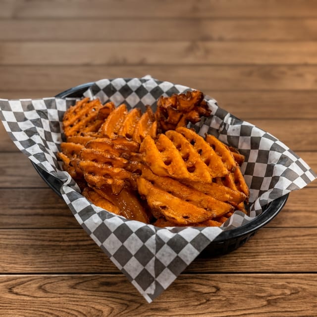 Basket of Sweet Potato Fries.