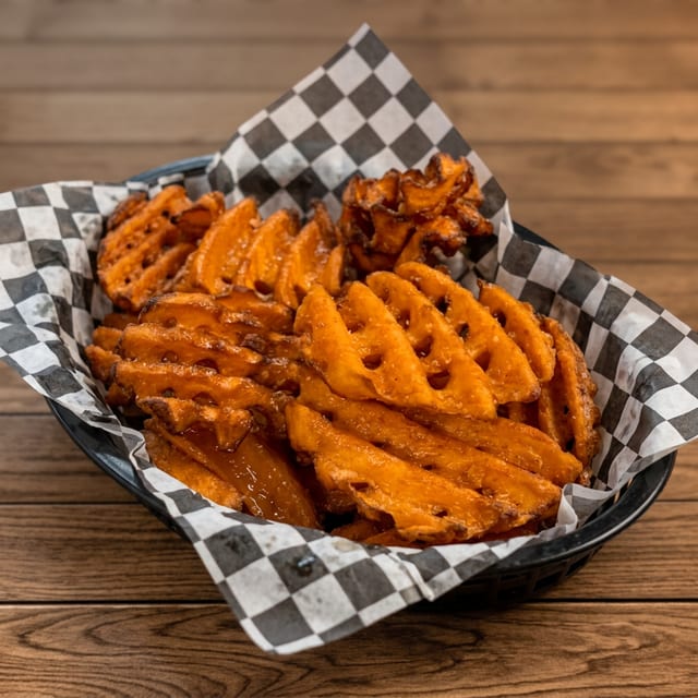 Basket of Sweet Potato Fries.